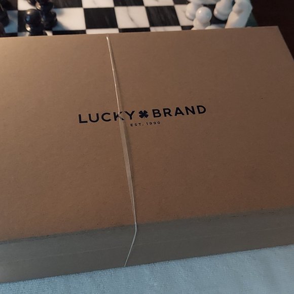 LUCKY BRAND Wool & Leather Slip On Sneakers Tauve 8.5 M BNWT SO - Picture 11 of 11